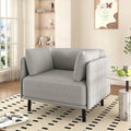 Fauteuil de salon en similicuir