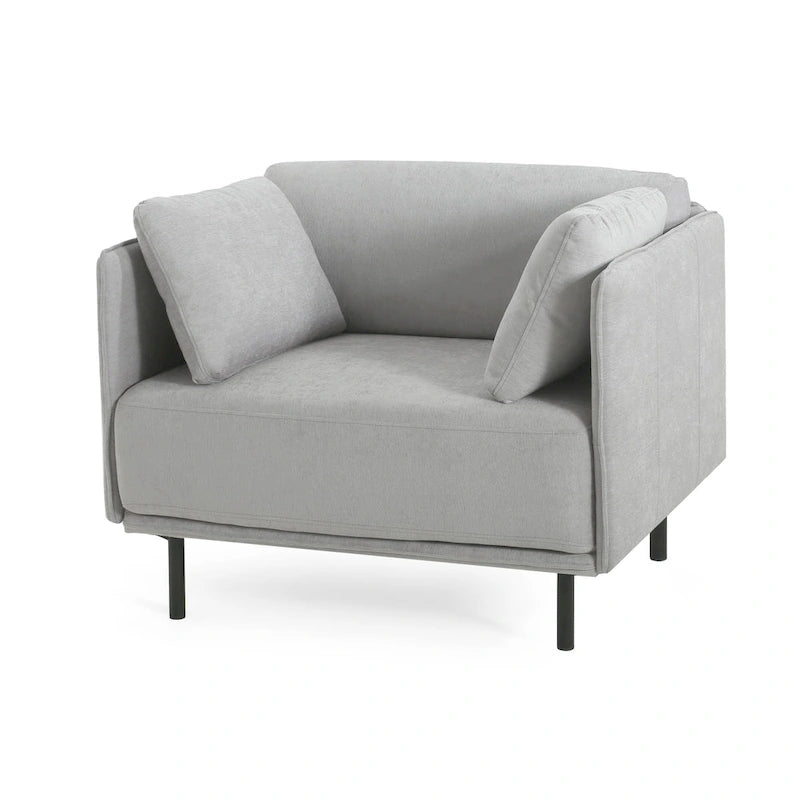 Fauteuil de salon en similicuir
