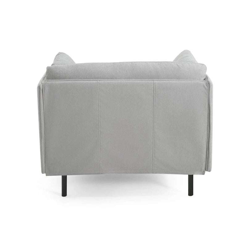 Fauteuil de salon en similicuir
