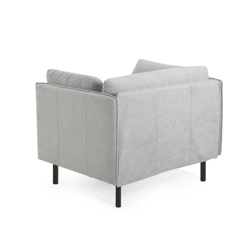 Fauteuil de salon en similicuir