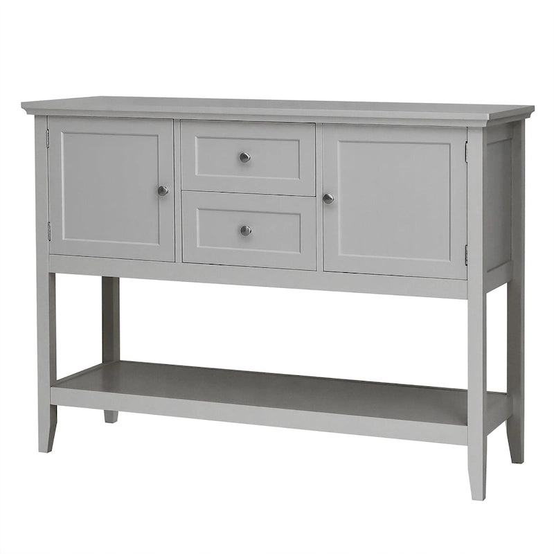 Buffet de salle à manger, table console en bois