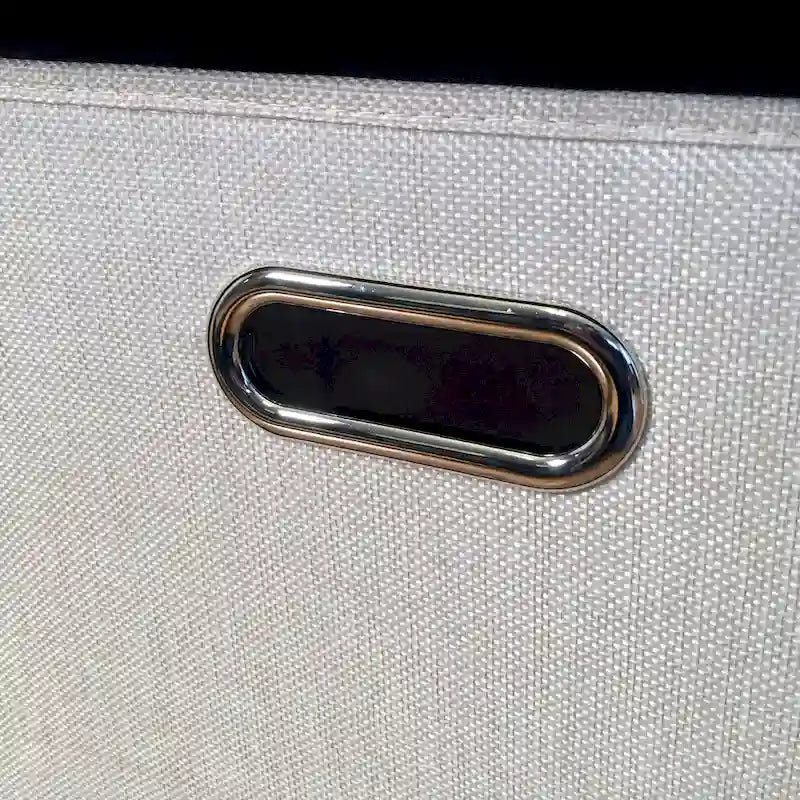 Banc d'entrée en bois massif avec 4 compartiments à chaussures Espresso