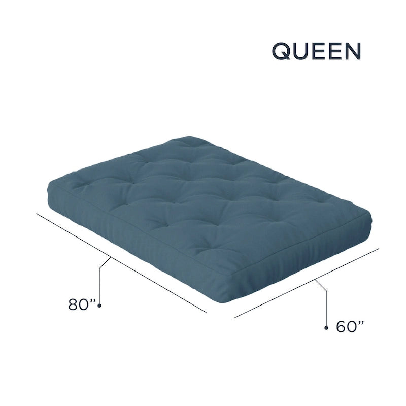Matelas de futon en mousse à mémoire de forme 10 pouces, taille Queen