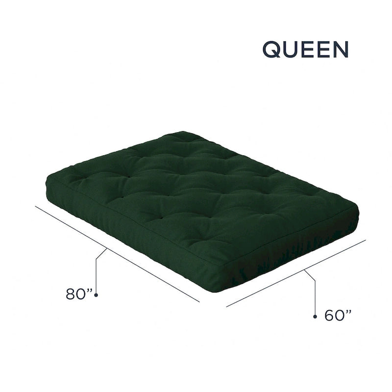 Matelas de futon en mousse à mémoire de forme 10 pouces, taille Queen