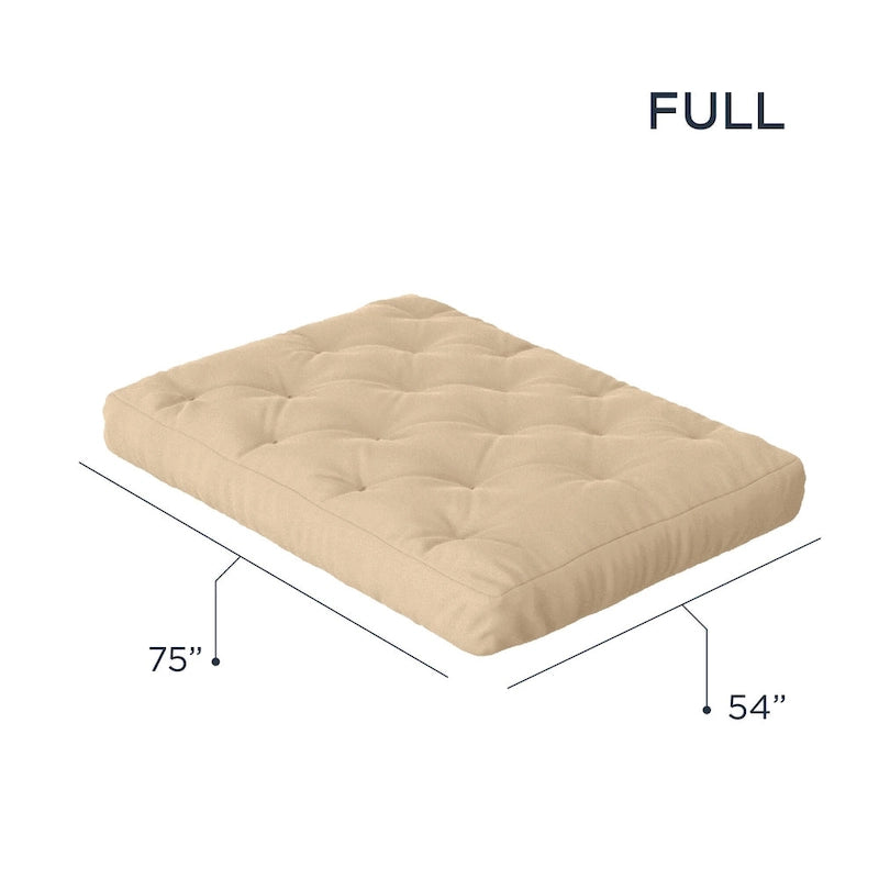 Matelas de futon en mousse à mémoire de forme 10 pouces, taille Queen