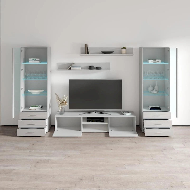 4 Meubles TV muraux modernes