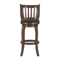 Tabouret de bar pivotant à dossier haut 74 cm Modern Linen