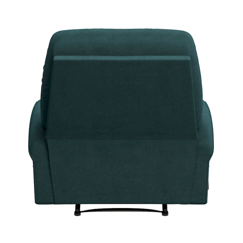 Fauteuil inclinable en microfibres bleu moyen Wall Hugger