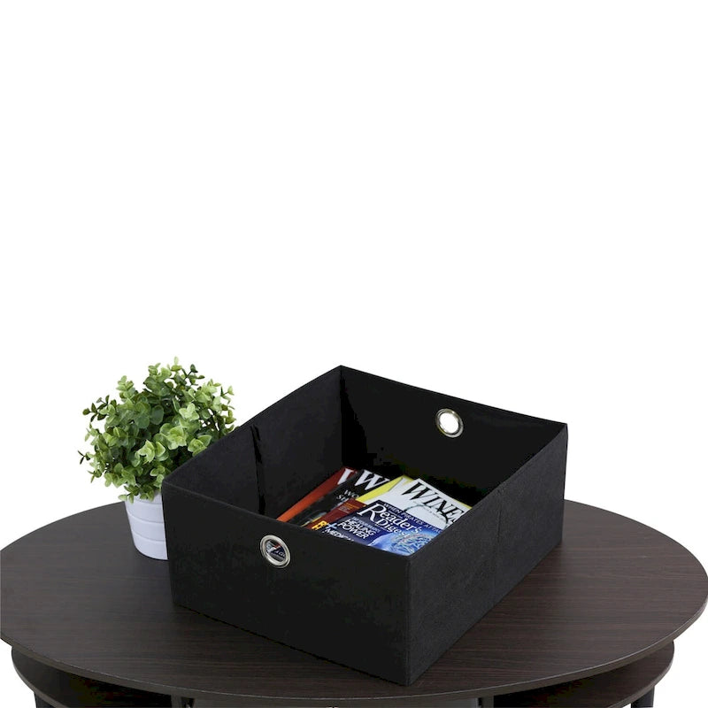 Table basse ovale en noyer