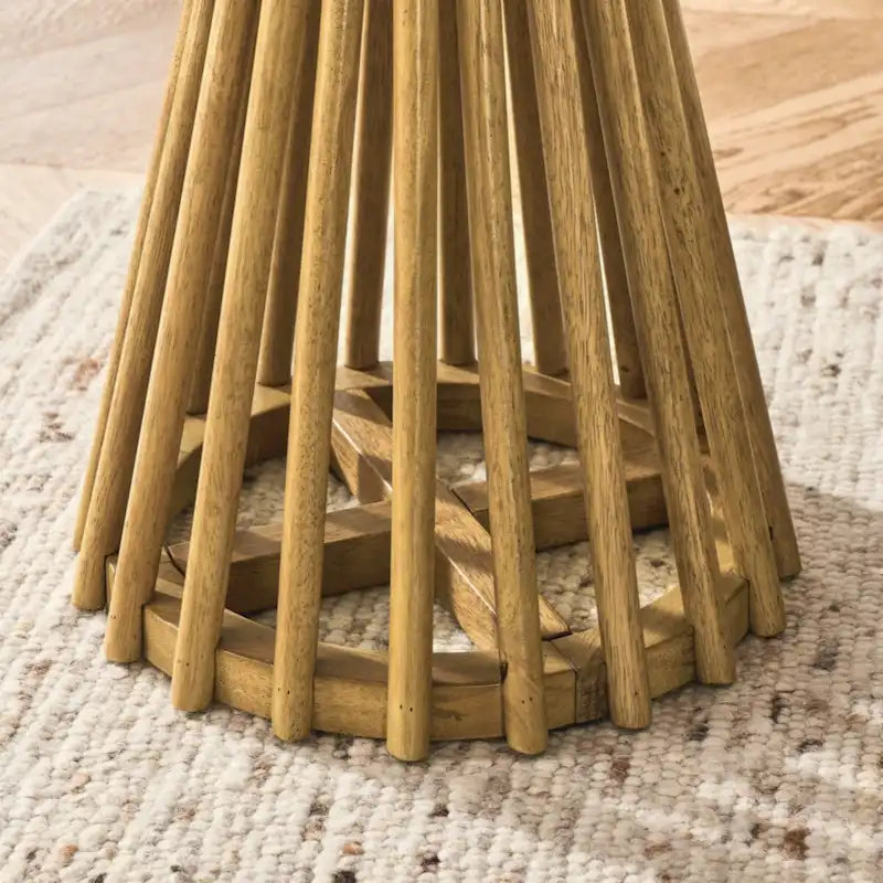 Table basse en bois massif pour salon